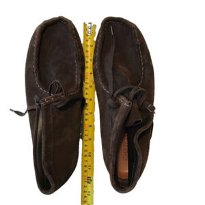 CLARK’S Wallabees. Dark brown suede.  Men’s.